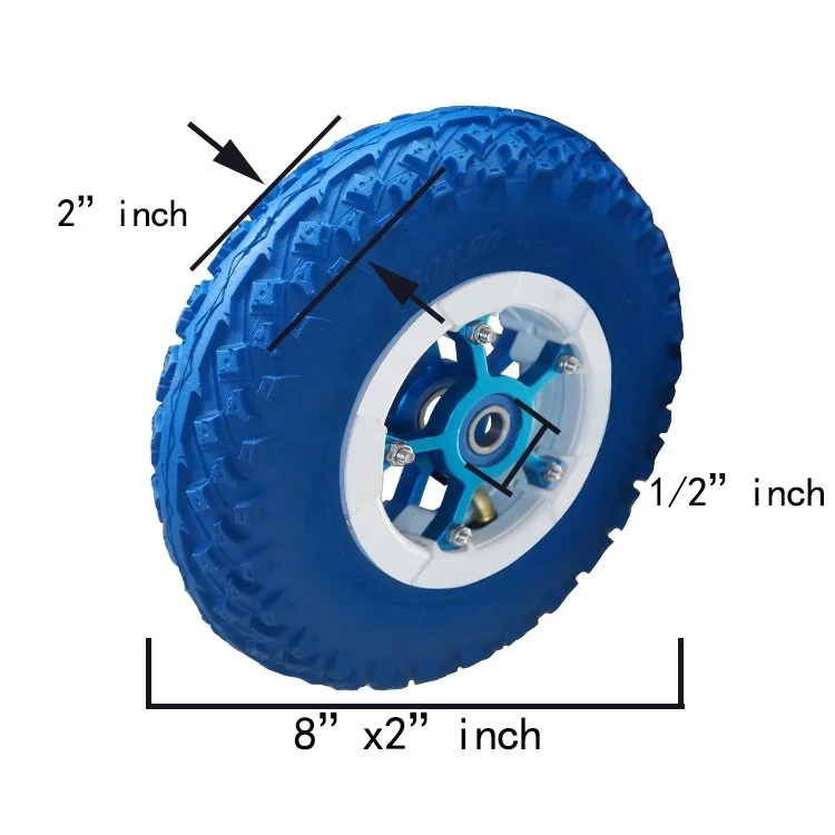 Rubber Electric Scooter Off-road Tire , Scooter Replacement Tire 175x50mm Inner Tube,  7inch E-Scooter Wheel Off-road Tyre