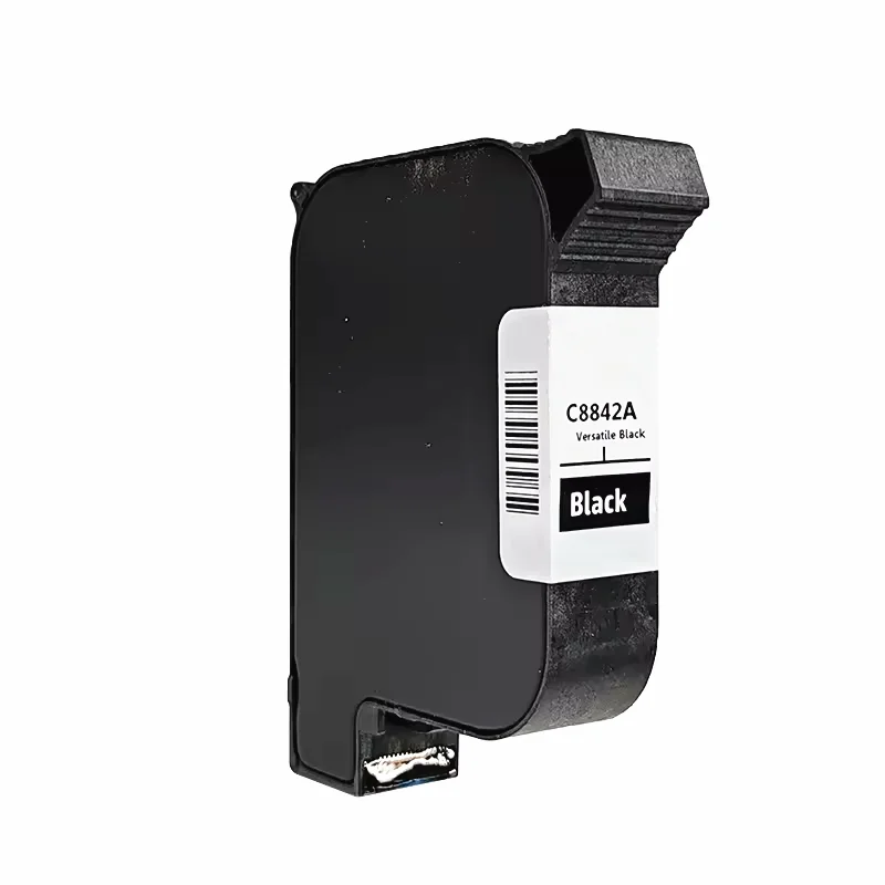 C8842A OEM Factory 30ml-42ml Handheld Fast dry Versatile Black Ink Cartridge Replacement for HP51645A TIJ2.5 Handheld Printer