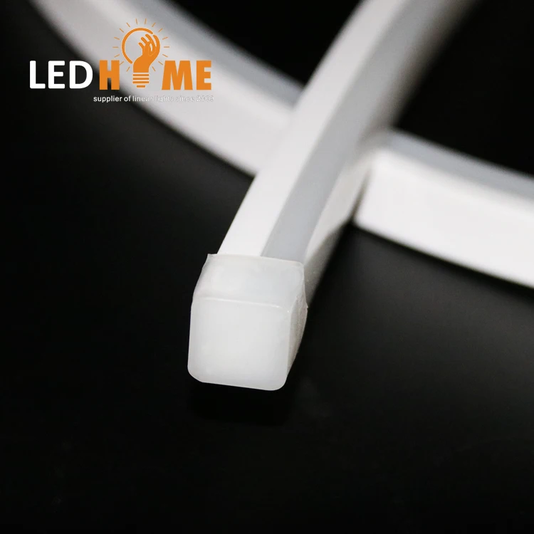 AP 1212F Newest style Flat  outdoor silicon waterproof  12/24V Topview  led neon flex rope light