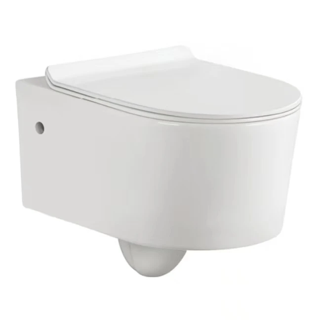 Automatic clamshell UV sterilization Wall-mounted toilet hidden water tank  smart In-wall wall toilet