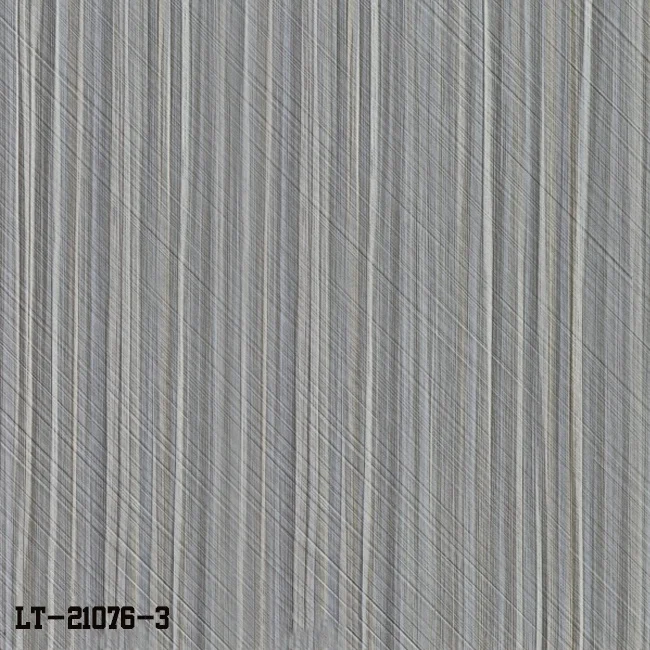 Longtime LT 0.18 mm thickness wood grain PVC laminated film for  chipboard MDF sheet