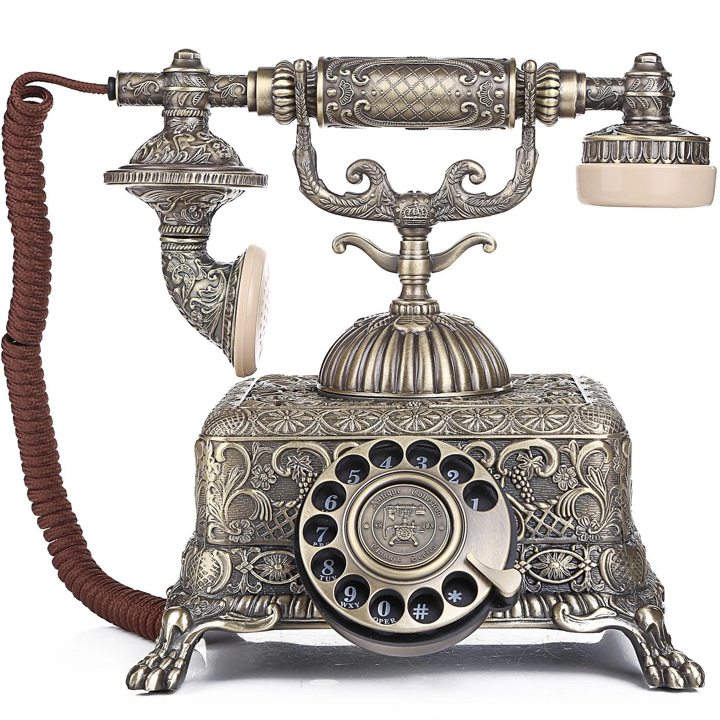 Старинный телефон 1933, старинный ретро телефон, проводной телефон