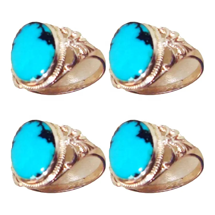 Turquoise ring jewellery Natural Arizona Turquoise Ring