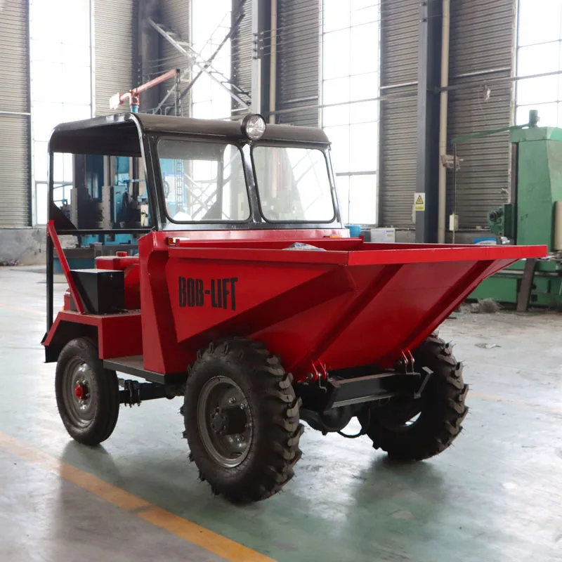 Hot Sale BOB-LIFT Diesel Engine 500Kg/1000Kg/1Ton Loaders Self Loading Dumper Small Electric Start Mini Hydraulic Dumpers Trucks