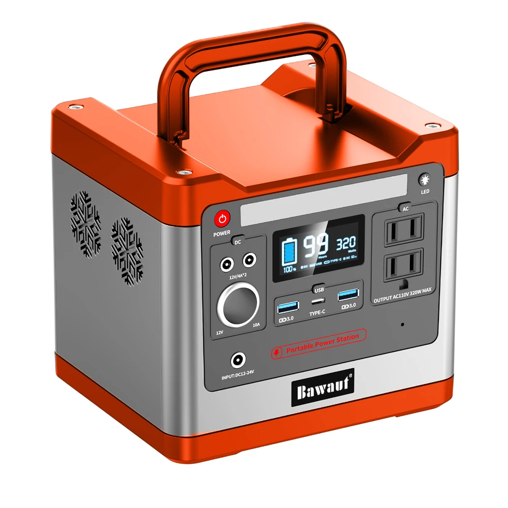 Power station for game car jump outlet Power Bank DC AC Output 300W Outdoor Camping working Home Emergency