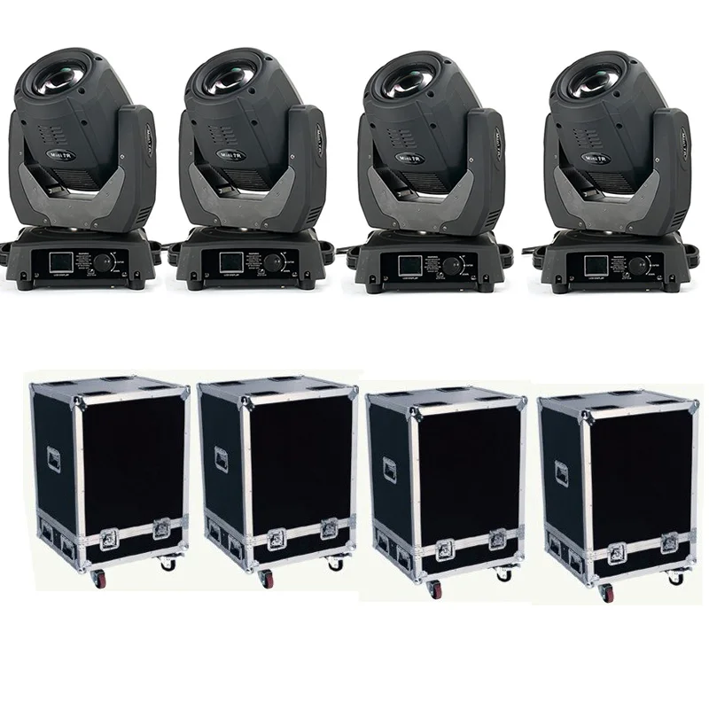 LEAHUA  Double Prism 8 Prism+6 Linear Prism Stage Lighting Mini 7r  Beam Wash Professional Party dj Moving Head Light