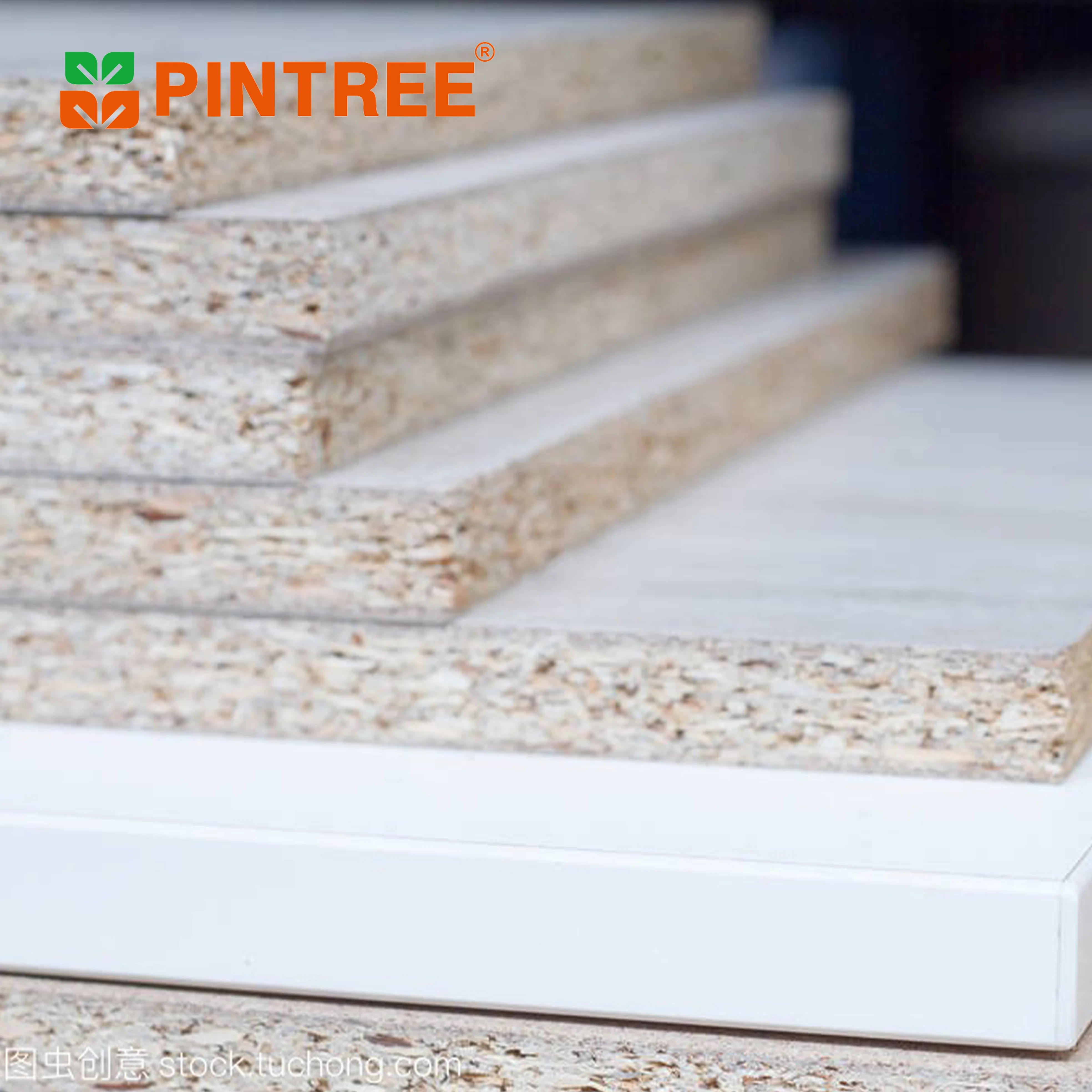 High gloss article Board Price Waterproof Chipboard Melamine Chipboard for Furniture