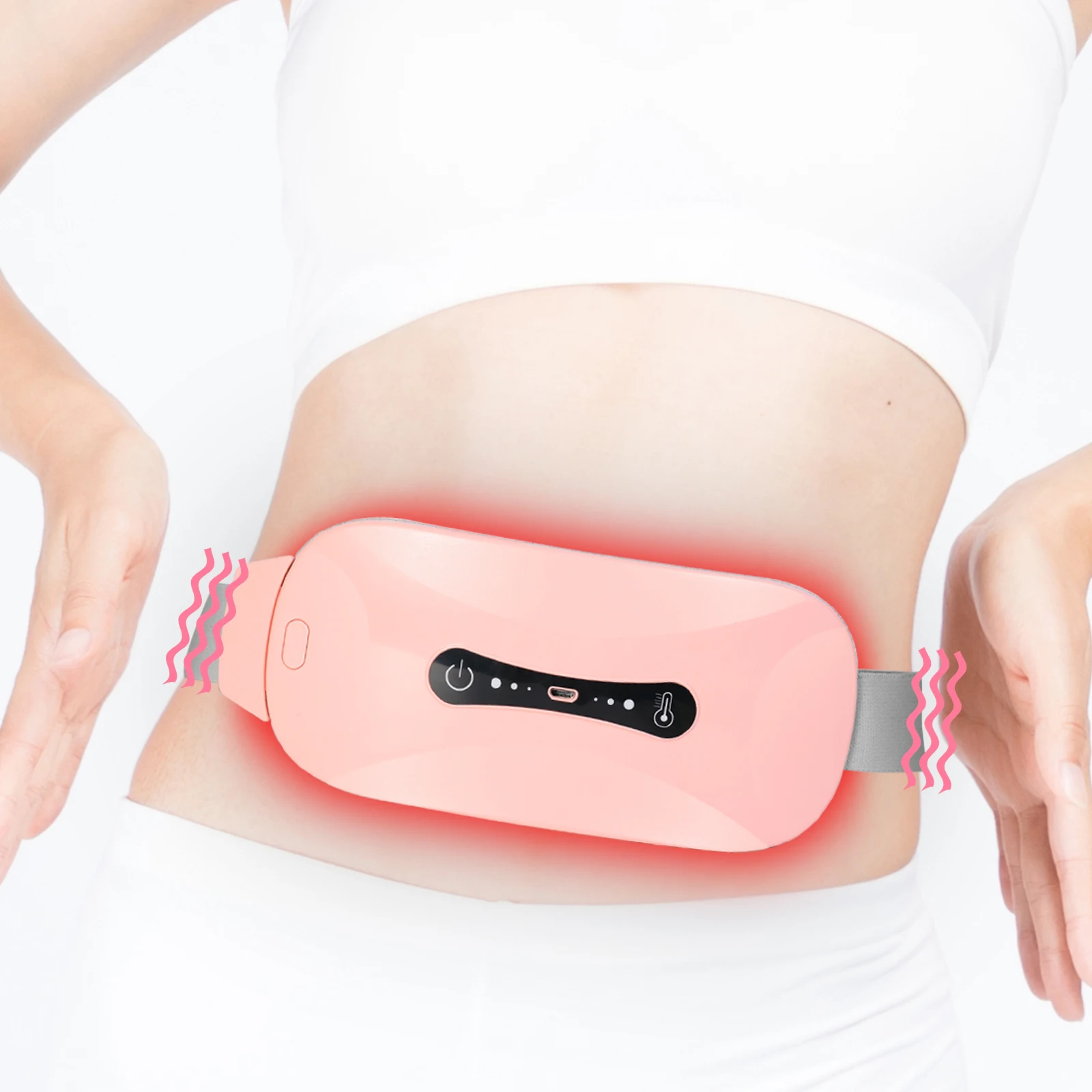 2023 Menstrual Heating Pad Pain Relief Smart Electric Warm The Palace Massage Menstrual Heating Pad Menstrual Heating Pad Belt