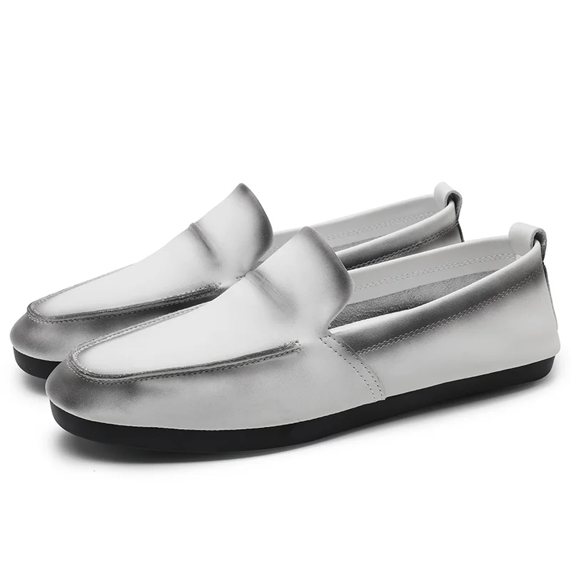 
Мужская кожаная обувь; Мужские лоферы; Мокасины; Мужская обувь; Повседневная обувь для вождения; Sapato Masculino 