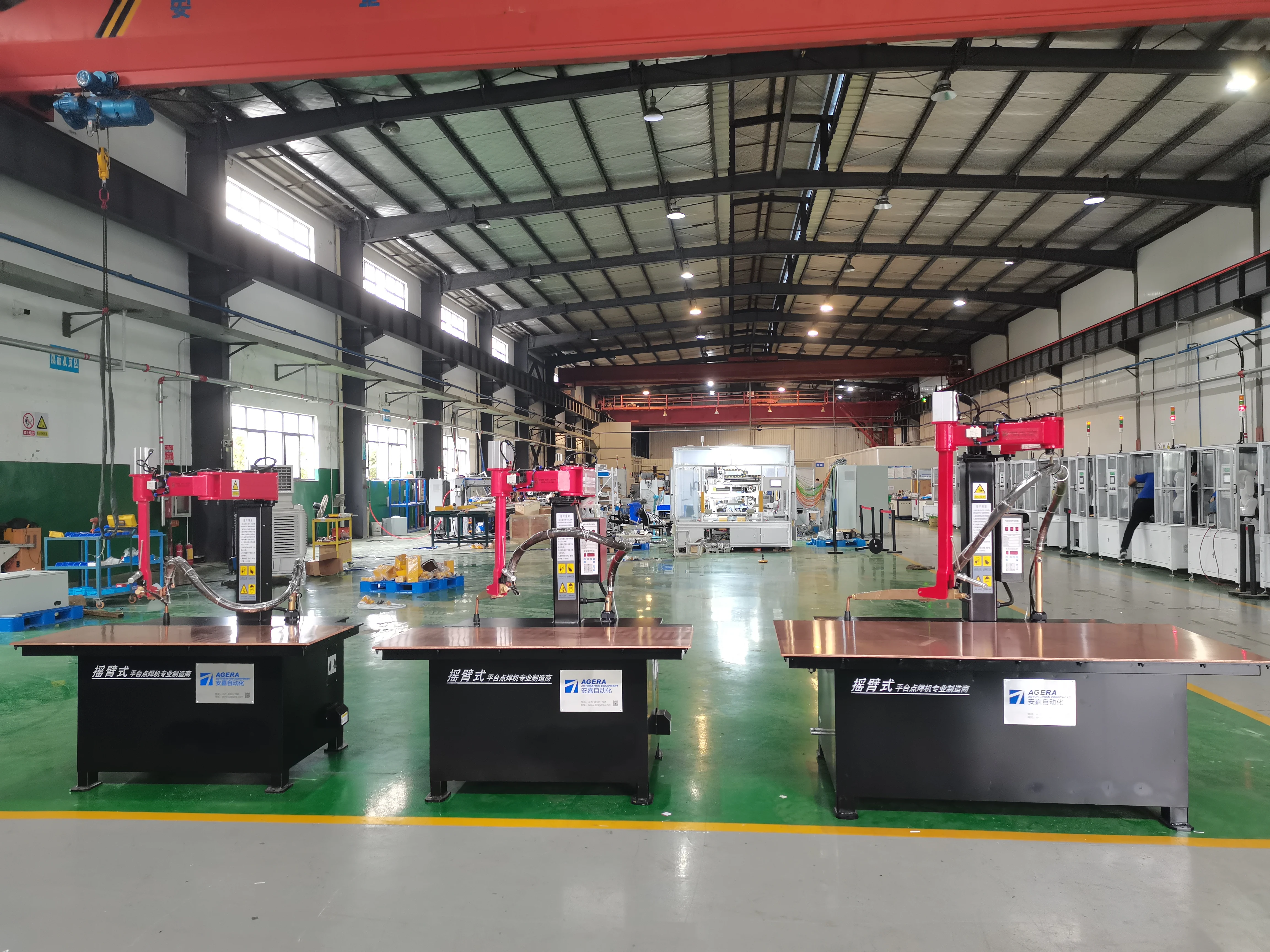 Factory DC Inverter Rocker Arm Spot Welder Automatic Pneumatic Table Spot Welding Machine