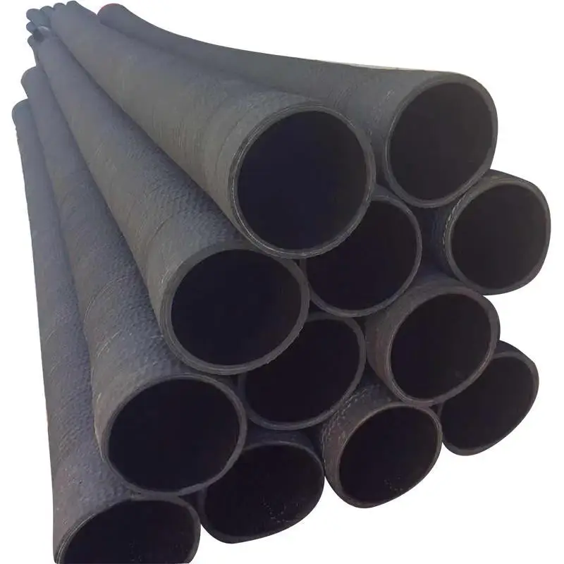 good quality flange flexible factory delivery Large diameter seamless pipe  hydraulic tubes flexible rubber hose