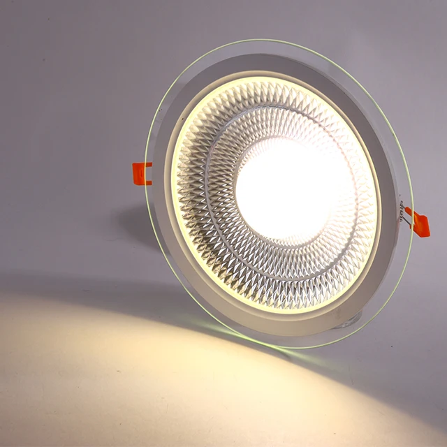 Good Price Round Led Panel Light 18w ultra Thin Led Flat Panel Night Light Glass Edge Lit Led Light Panel Exterior Decorative