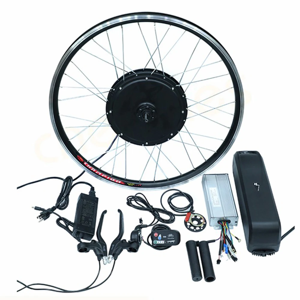 Factory directly bicycle e-bike 48v 1000w motor e bike kit with rear rack 10.4Ah battery 500w electric bike motor conversion kit