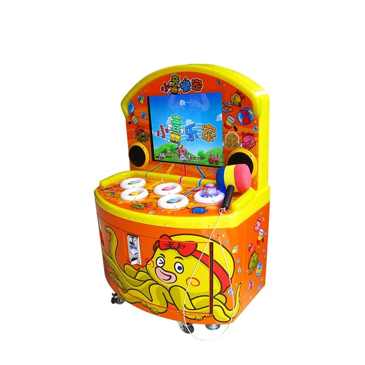 Детская игровая машина hammer octopus аркадная музыкальная