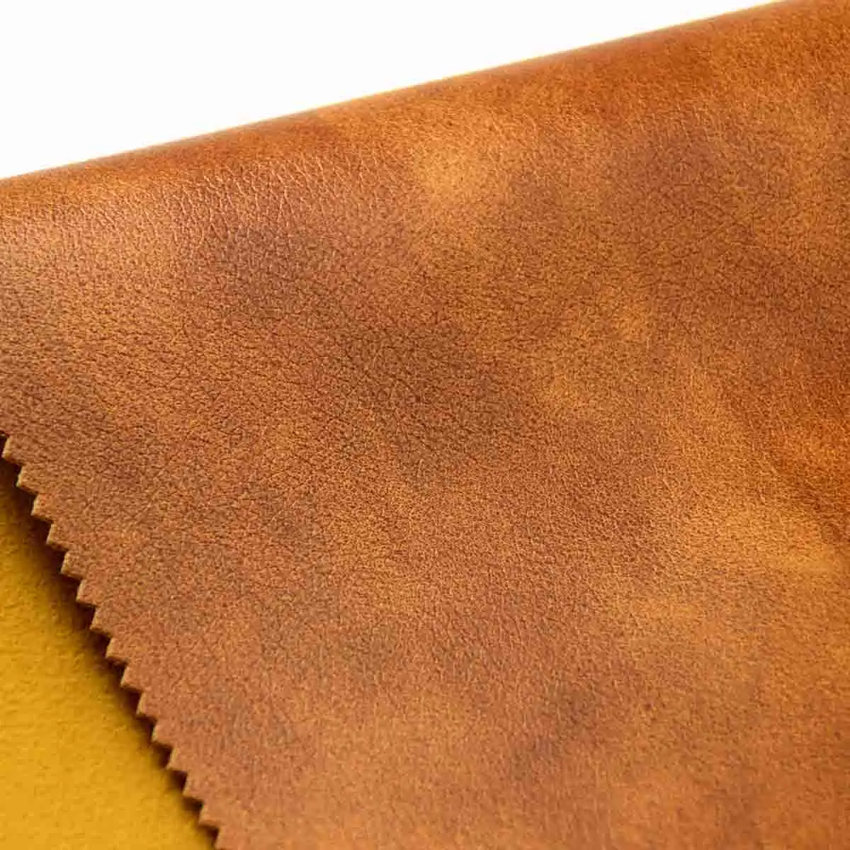 recycled suede cow leather pu saffiano leather Faux Rexine Leather For Sofa Cover