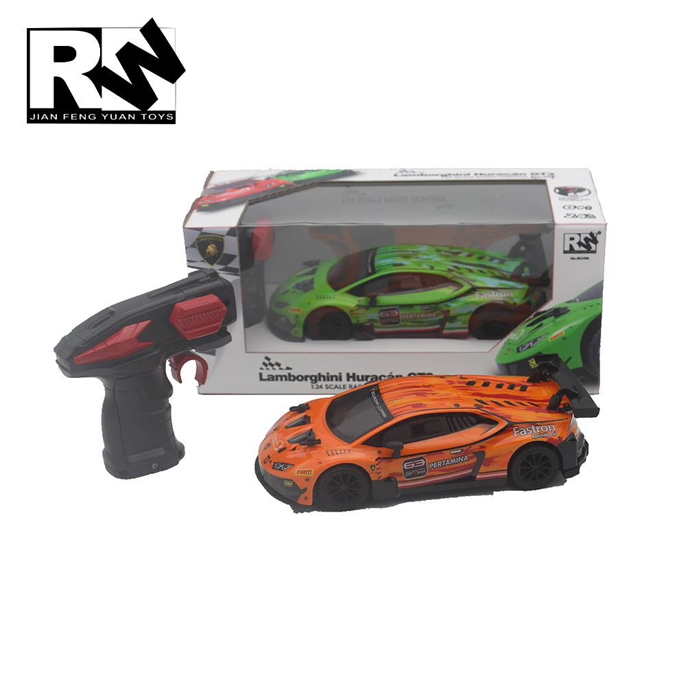 Jianfengyuan 4WD 2 4G радиоуправляемая Игрушечная машина Lamborghini с 4 каналами