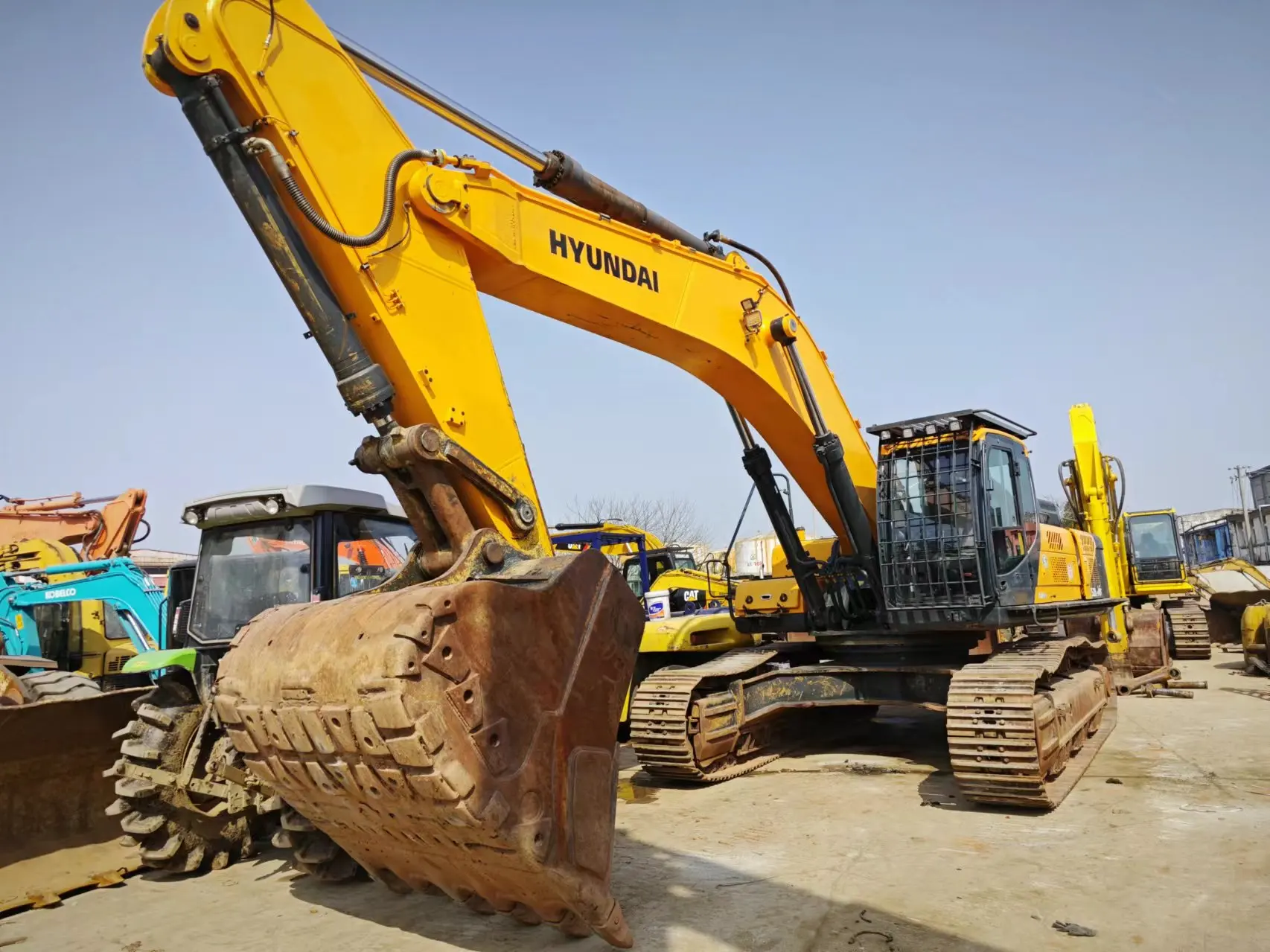 Hyundai R520L-9V5 Used/second-hand Hyundai R520 tracked Excavator Provided SECOND Hand EXCAVATOR Korea Engineering Construction