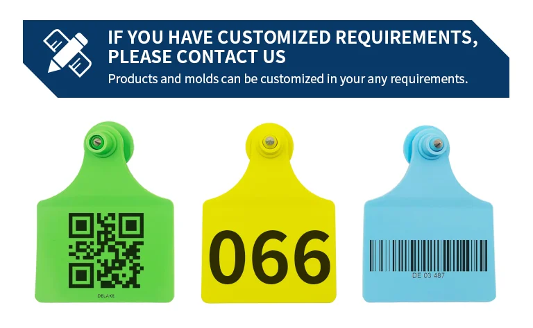 2023 Заводская поставка без выцветания устойчивые к холоду бирки для ушей коровьего молока лазерной печати