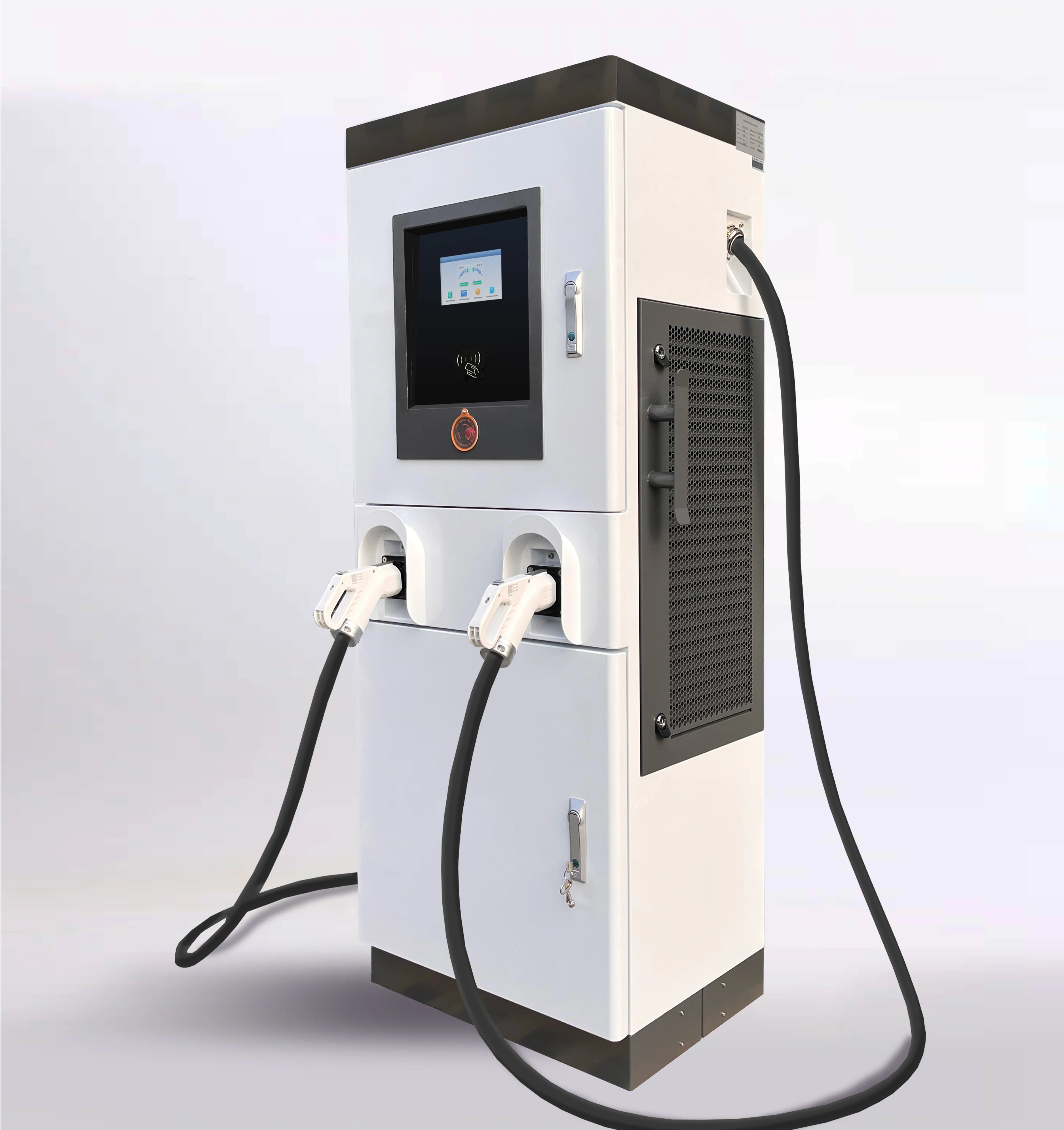 Коммерческая зарядная станция Level2 DC EV CCS GBT Combo EVSE 160 кВт двойной пистолет CCS1 CHAdeMO 120 быстрое зарядное устройство CCS2