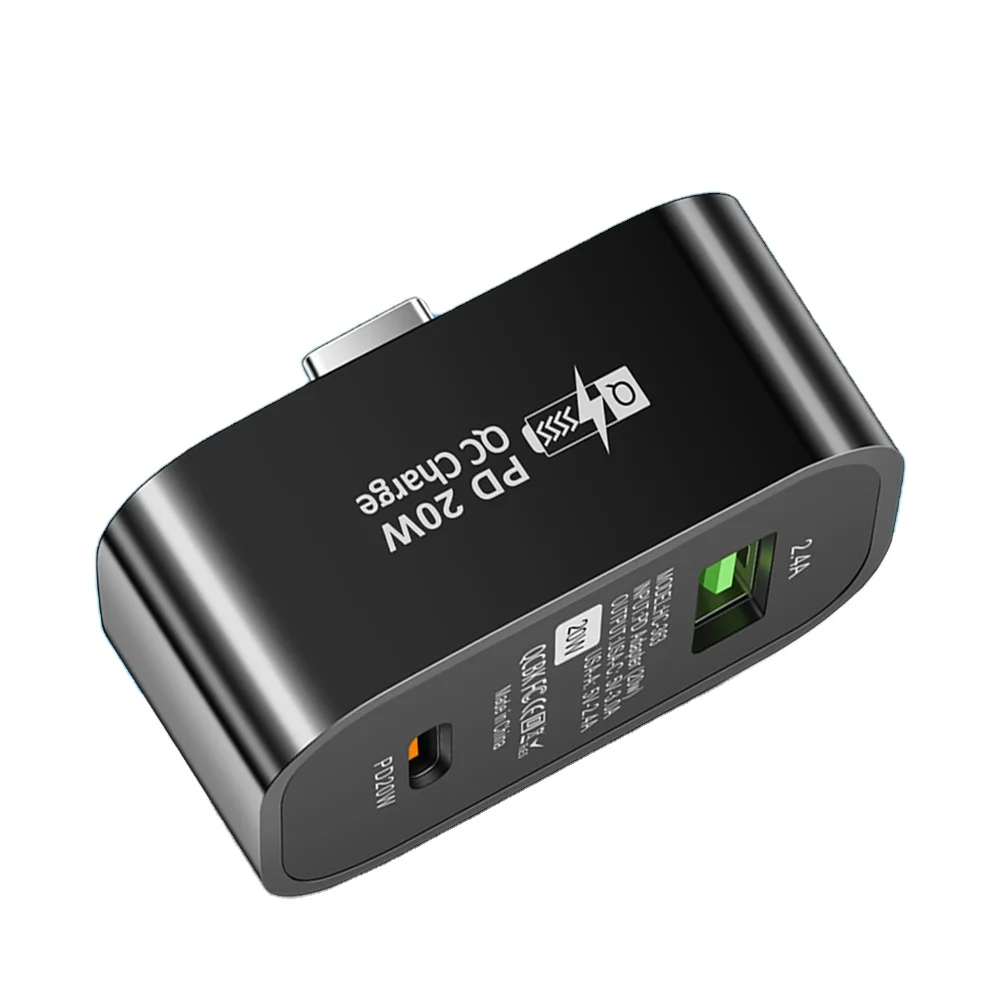 Сетевое зарядное устройство для мобильного телефона, 66 Вт, USB 3,0 Тип c