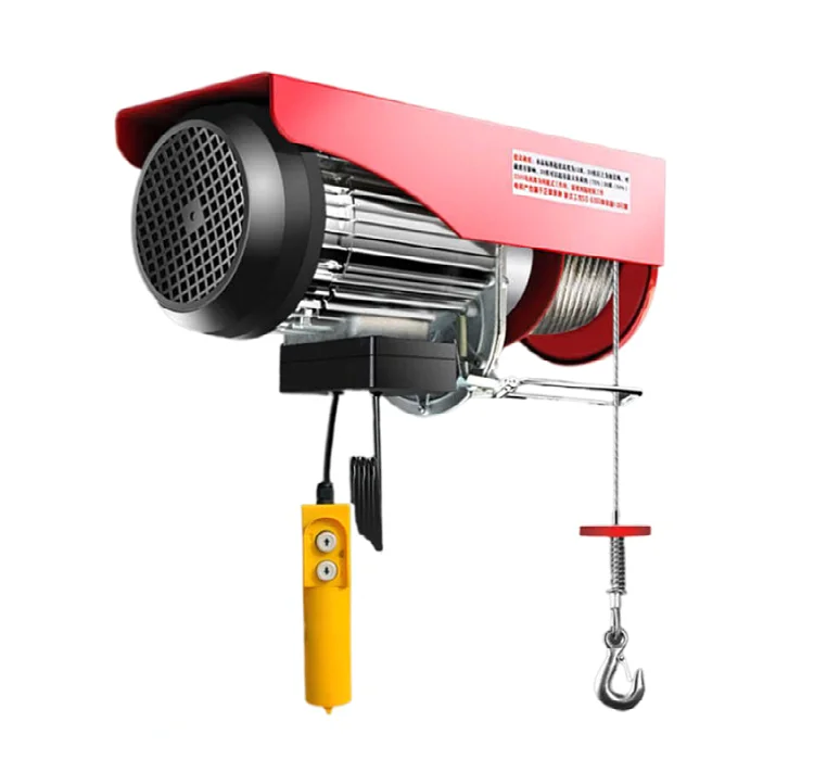 New product security design easy to install electric hoist electric winch with high-quality copper motor for construction site