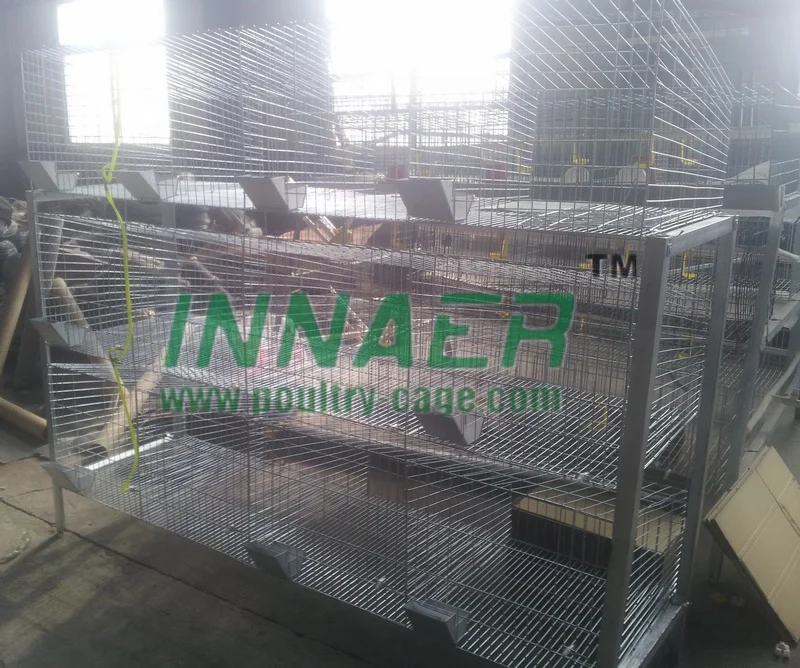 Оцинкованная железная проволока сварная клетка для кролика экологически безопасная (ISO9001)