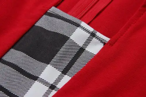 work dresses 2021 Cotton Women Business Dress Suit slimming & different size for choice & false two piece patchwork 298399