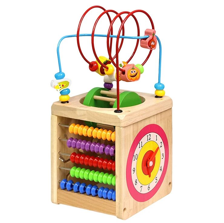 wholesale custom wooden counting abacus montessori jouet en bois materiel juguetes didactico montessori kit sets