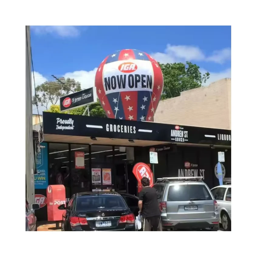 New Design Hot Air Advertising Inflatable Balloon Giant Roof Top Inflatable Balloon for Sale