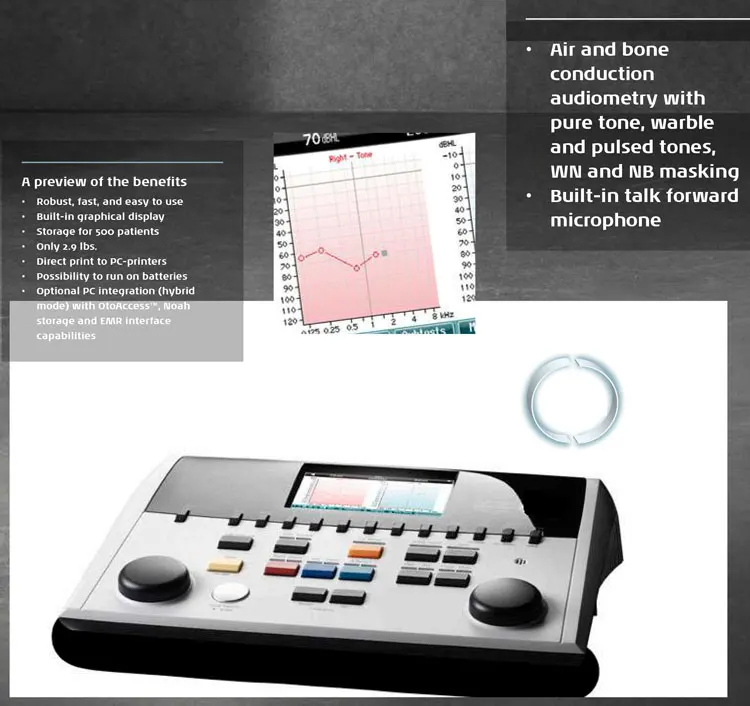 Medical Equipment  Diagnostic Audiometer good price