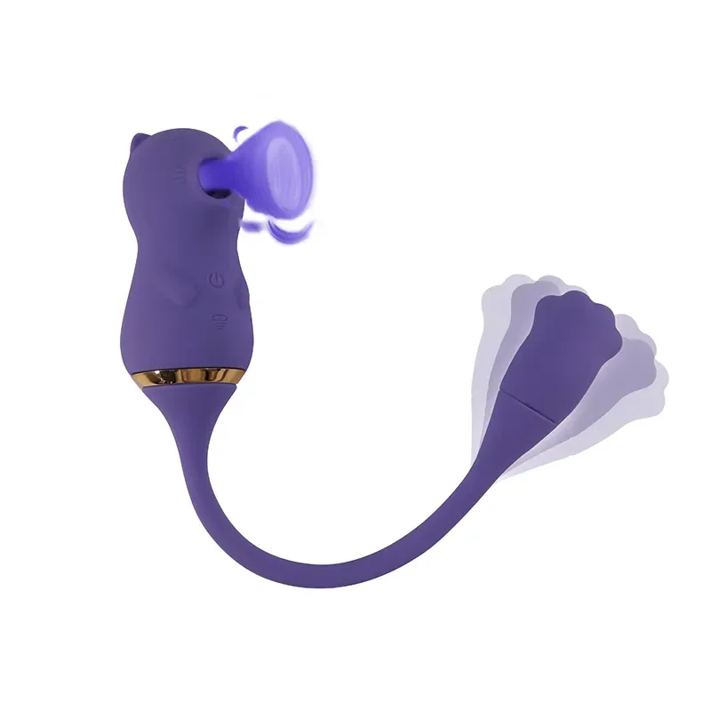 Wholesale Sucking Vibrator With G -point Tongue Licking And Shaking Masturbation Adult Sex Products For Women