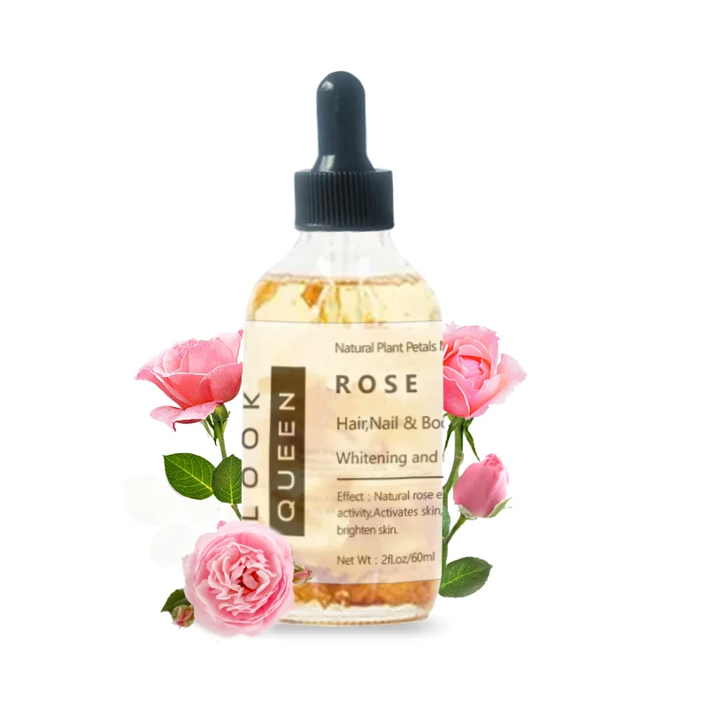 rose of Damascus safflower face body oil for skin 100% organic natural rose massage essential oil