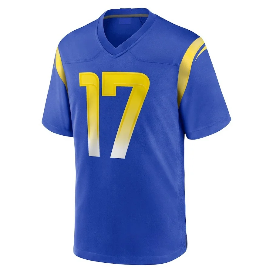 High Quality 100% Polyester Sportswear Men American Football Jersey Breathable Custom Logo American Football Jersey
