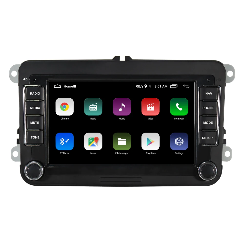 Автомагнитола 2Din 7 дюймов Android 10 0 для VW Golf Polo Beetle PASSAT CC Amarok поддержка FM/AM с GPS