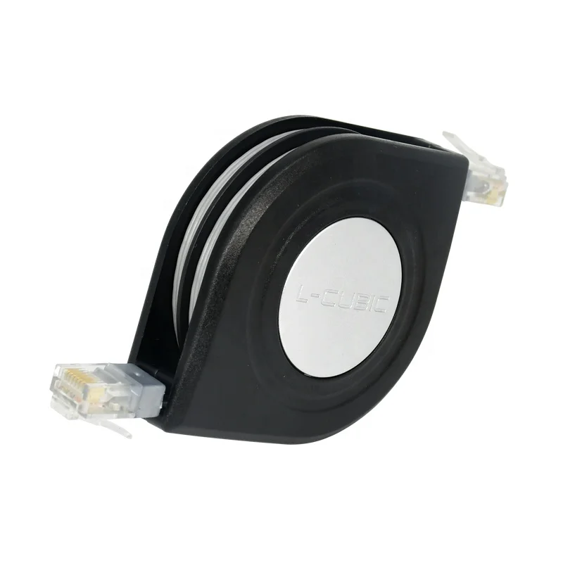 
Wholesale customization utp ftp cat6e retractable lan Flat network cables 