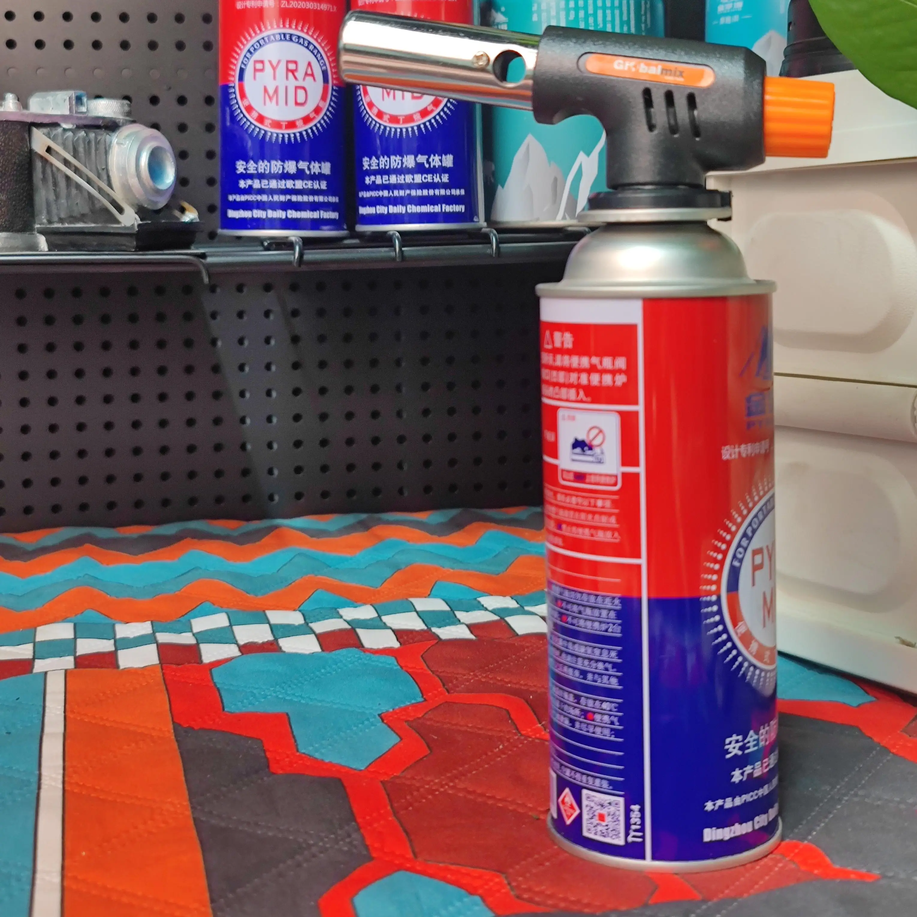 High quality custom logo Aluminum Heating Torch Lighter Portable Welding Flame Gun