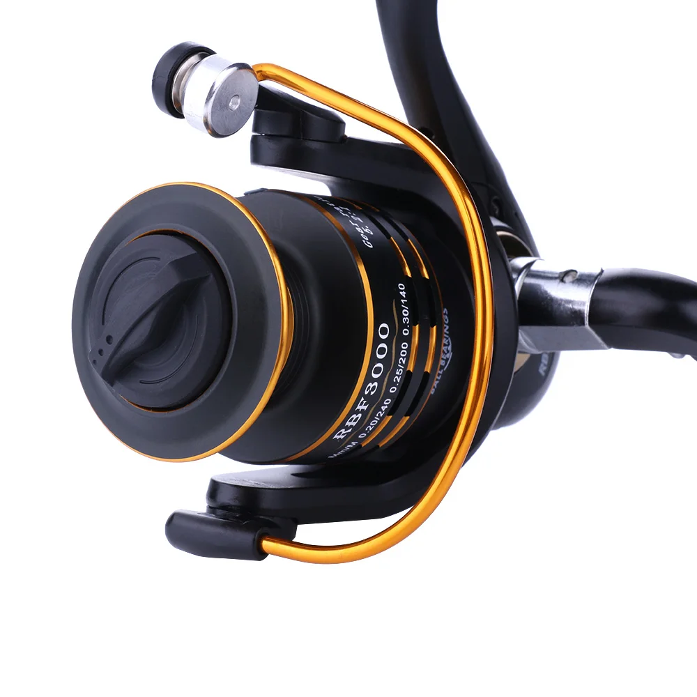 one plus one high quality Spining fishing reels big rolls bait metal fly reel