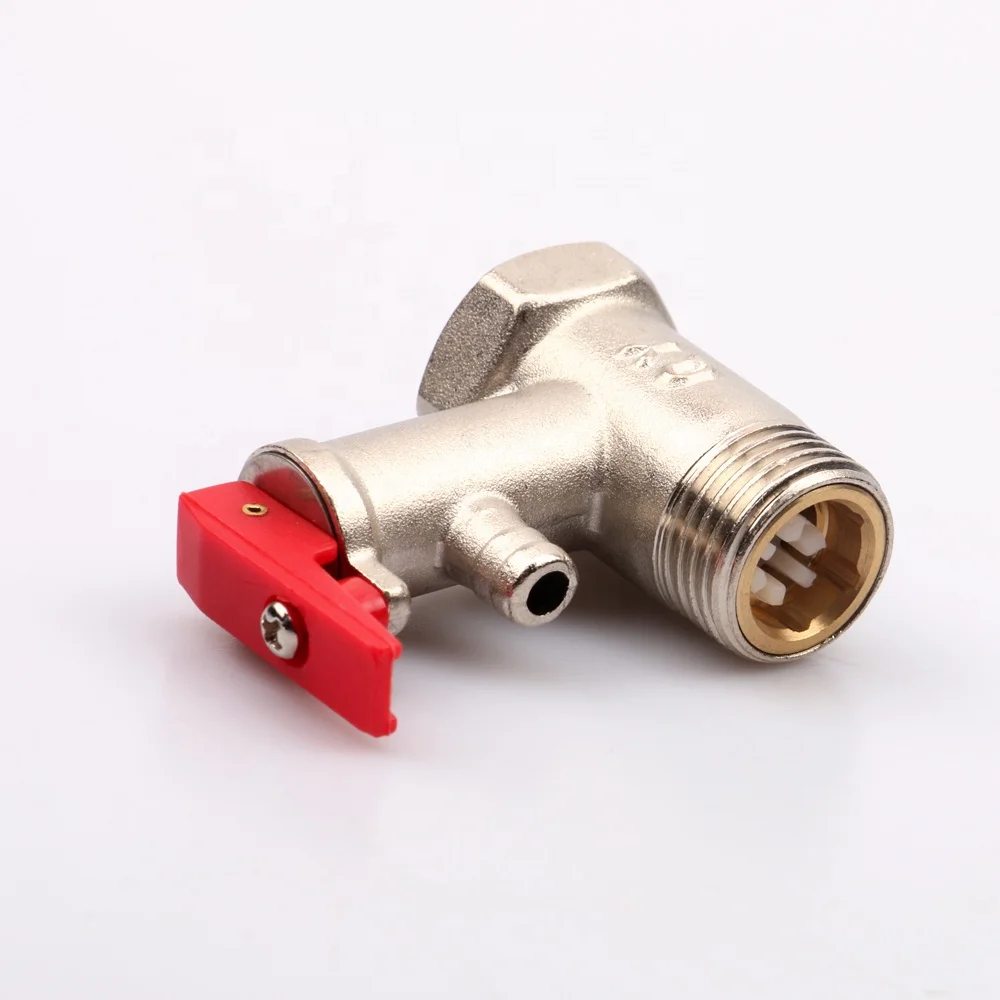 solar water heater brass non return temperature pressure relief valve