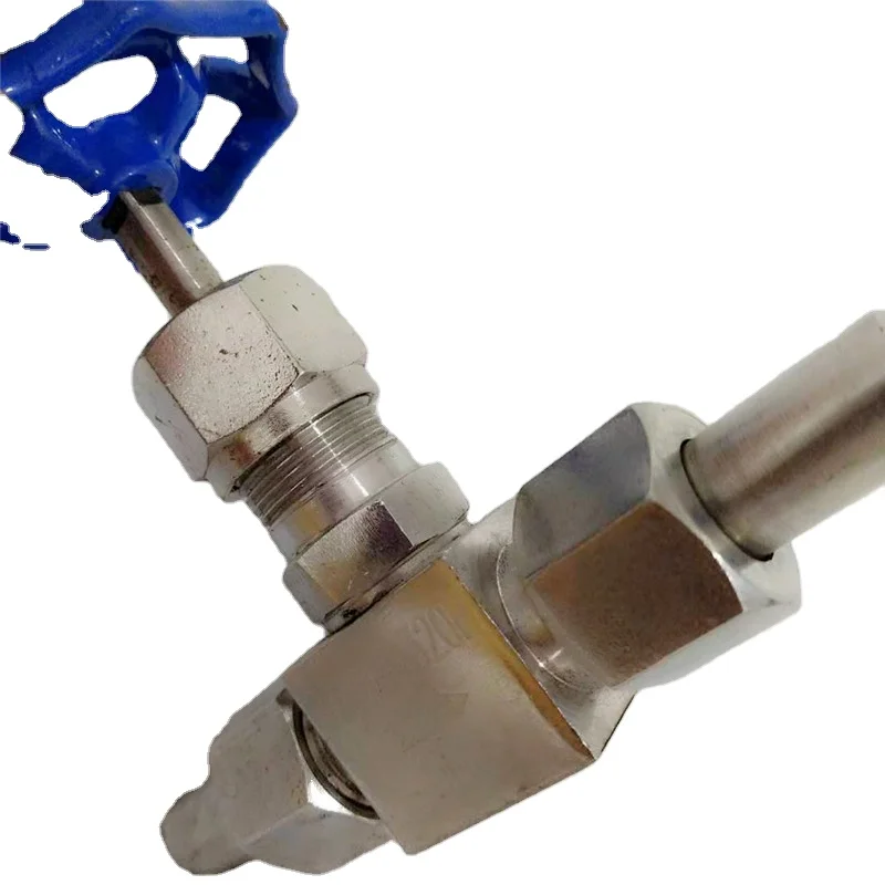 Промышленный игольчатый клапан, клапан из нержавеющей стали SS304 и 316, используемый в пищевой промышленности, фармацевтике, молочной промышленности