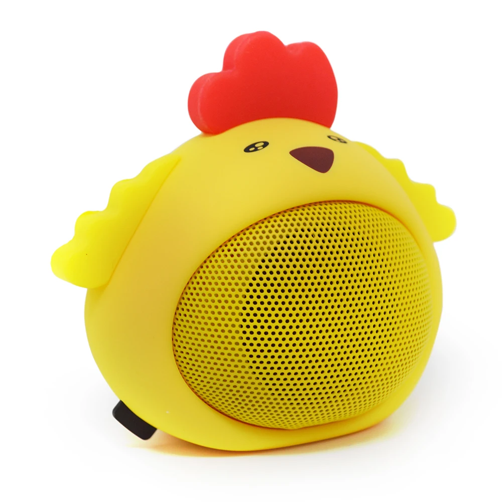 Chicken design  mini portable outdoor Wireless speaker for Kids of All Ages