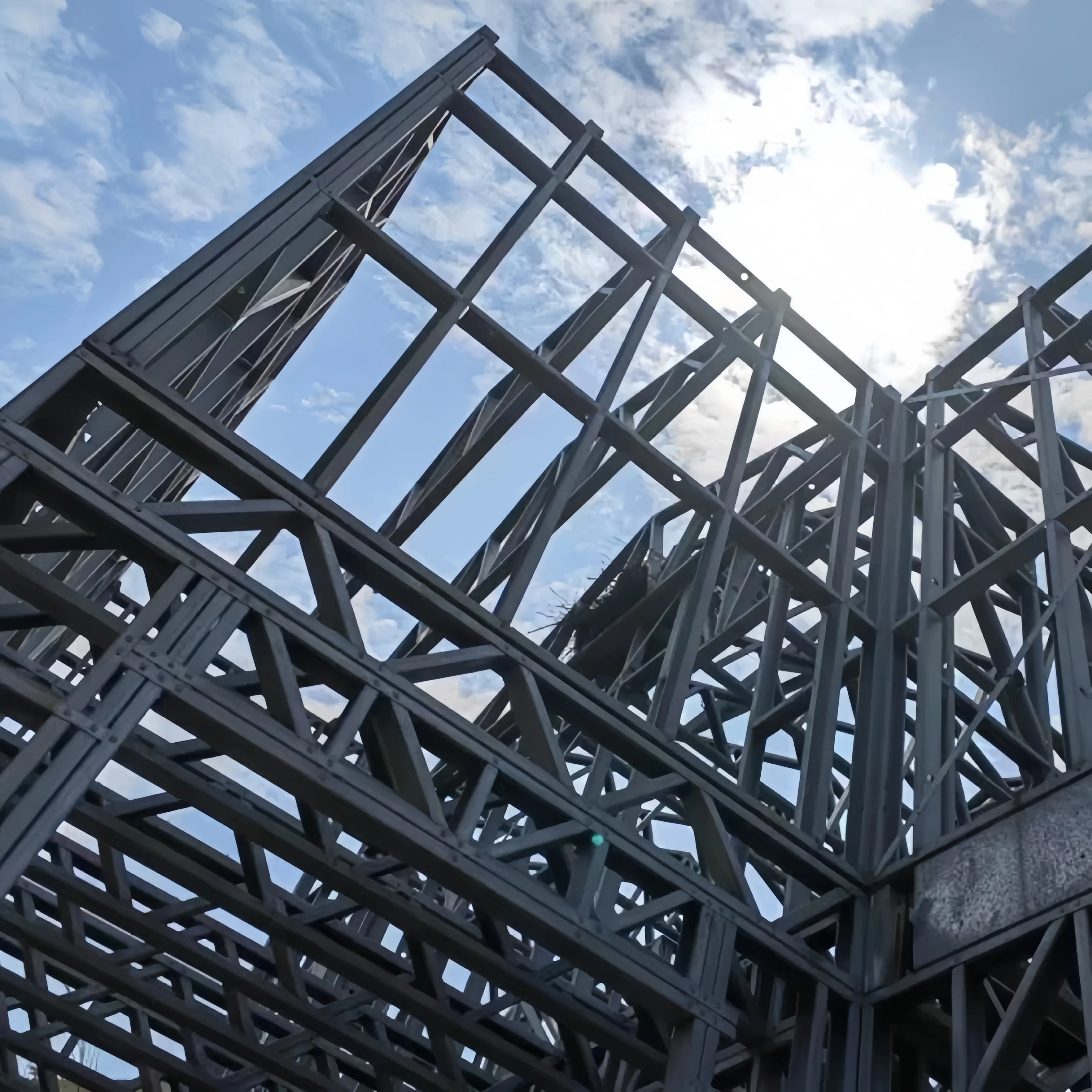 Новый стиль сборных стальных конструкций дешевая цена структурный металлический строительный склад