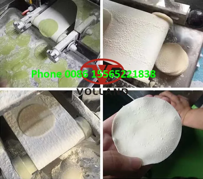 tabletop roti making machine/portable chapati maker/Domestic dumpling wrapper machine