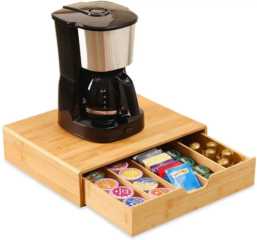 K-Cup Coffee Pod Holder Organizer Drawer Rack for Coffee Stand for Storage of Coffee Capsules