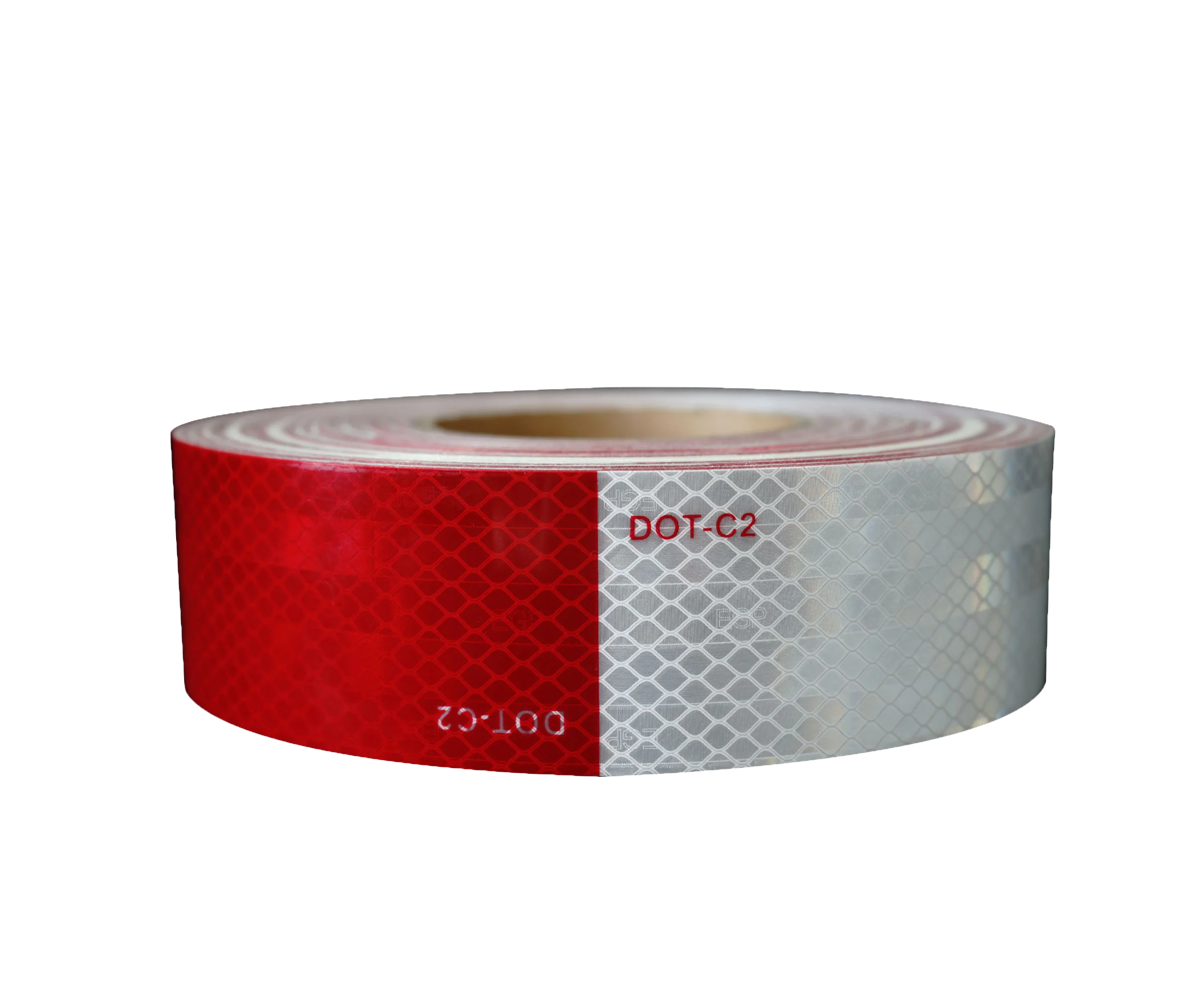 Светоотражающая лента DOT-C2 качества поочередно белая и красная 5 лет долговечность сигнальная высокой видимости