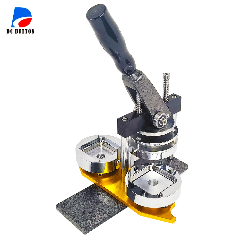 55*55mm Square 2*2 inch Fridge Magnet Making Machine+Cutter +500 pcs Fridge Magnet Material