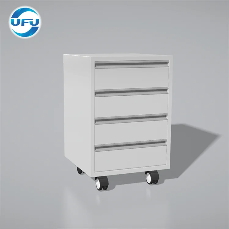 3 Drawer Movable Cabinet Factory Suppliers Lab Furniture