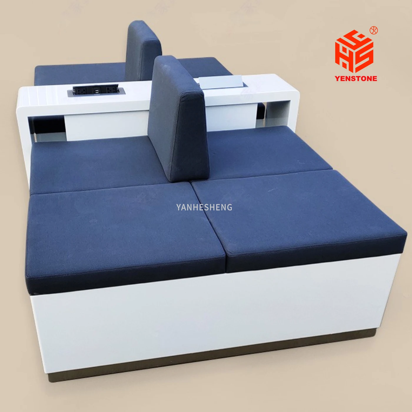 Офисный диван с центральным столиком дизайнерский роскошный офисный Высокий современный мини-диван из массива дерева 2022