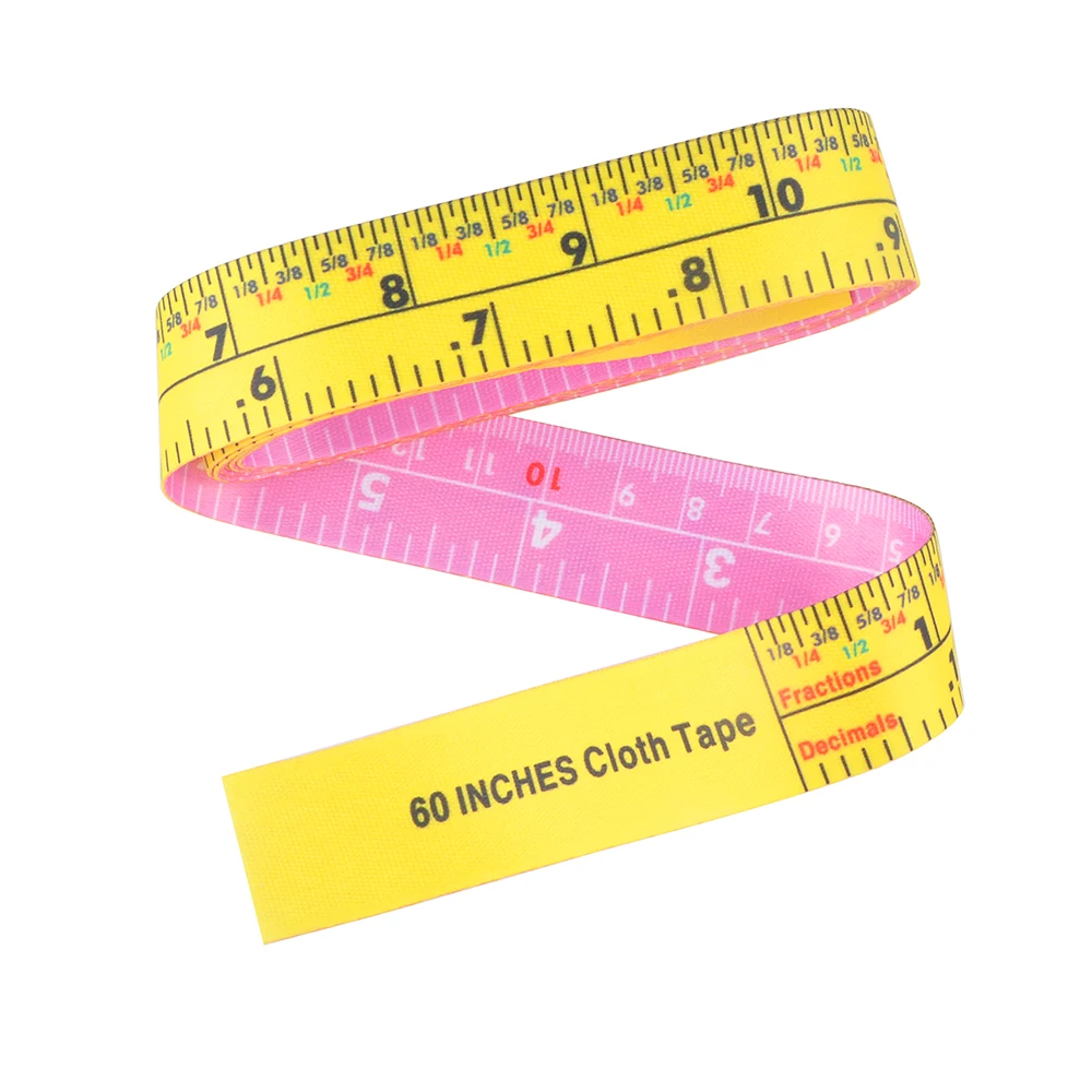 Wintape Custom Full Color Printing  Polyester Cloth Tape Measure, Dual Scale Cloth Sewing Tape Measure,Tailor Ruler