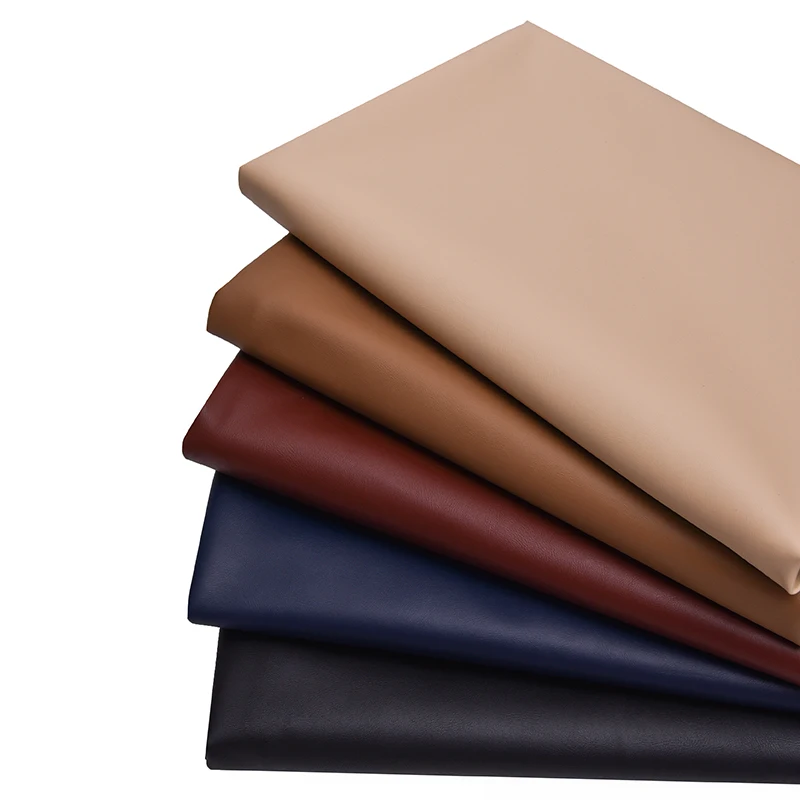 Factory Direct 0.7 mm Price Imitation Lamb Skin Embossed Nappa Rexine Vinyl Fabric Artificial Faux Synthetic Semi PU Leather
