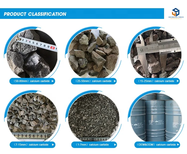 Inner mongolia calcium carbide gases material cac2 for sale